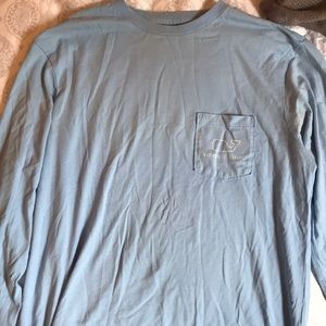 Vineyard vines long sleeve baby blue T-shirt